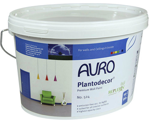 Plantodecor, pintura fabricada por Auro por uno de los mayores Fabricantes de Pinturas Ecológicas